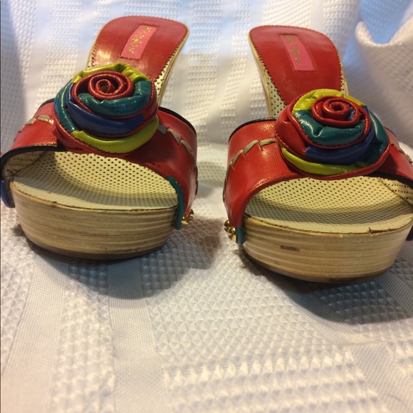 Betsey Johnson heels  size - 9.5 - Picture 6 of 8